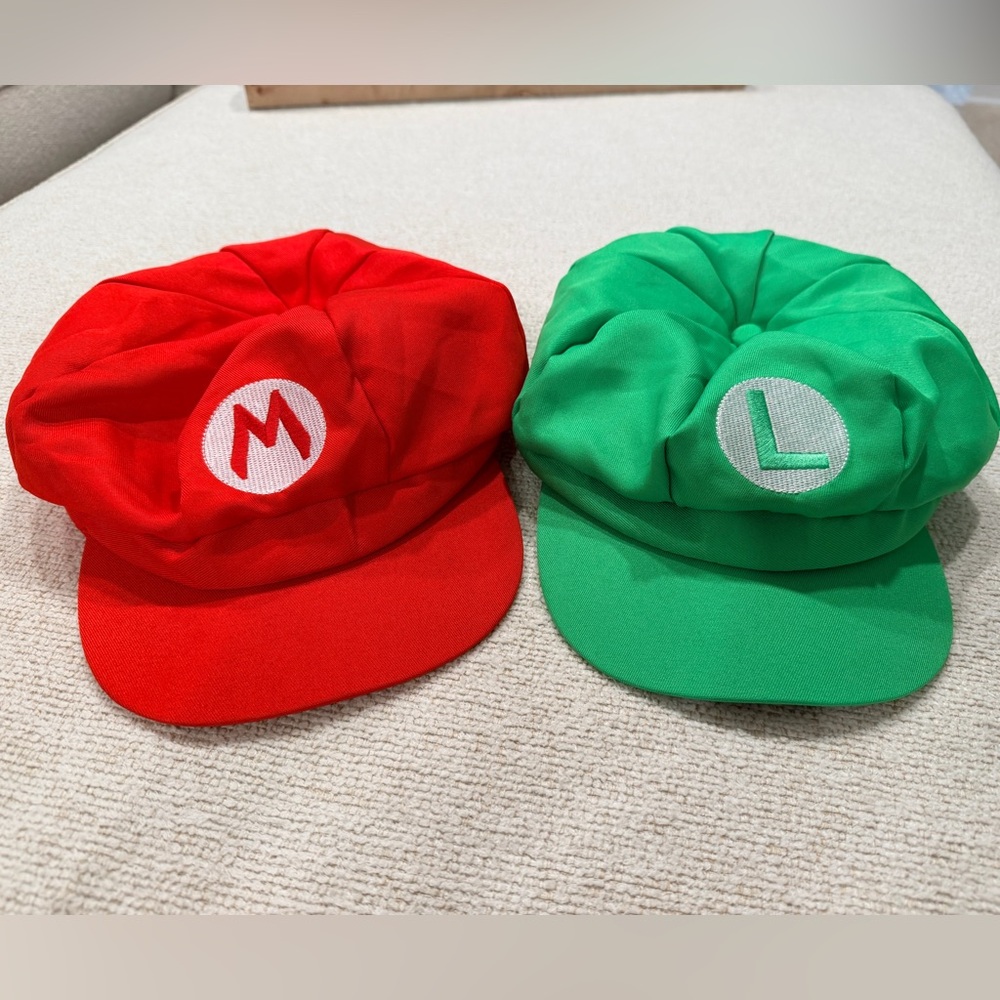 Mario & Luigi Hats